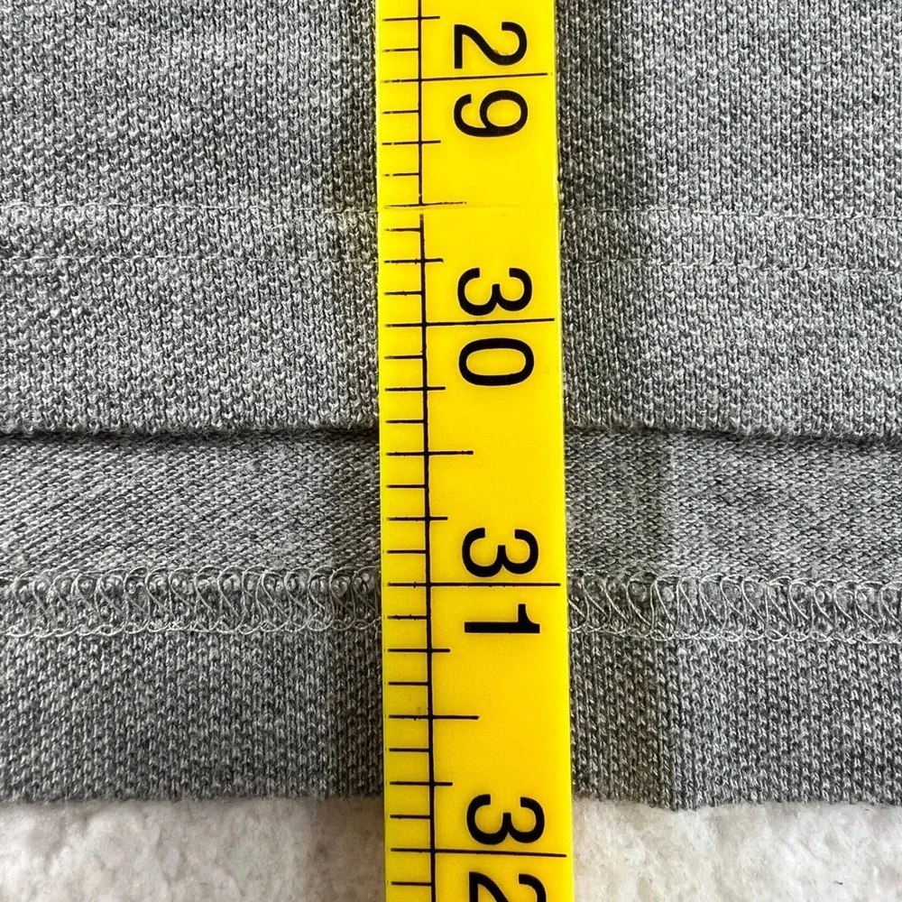 DKNY Polo Shirt Men's XL Grey Short Sleeve Tipped Collar Logo USA VTG NWT - Picture 11 of 12